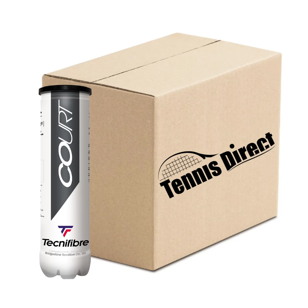 Tecnifibre Court 4 Ball Can 36 Can Case 3 Tecnifibre Court 4 Ball Can 36 Can Case