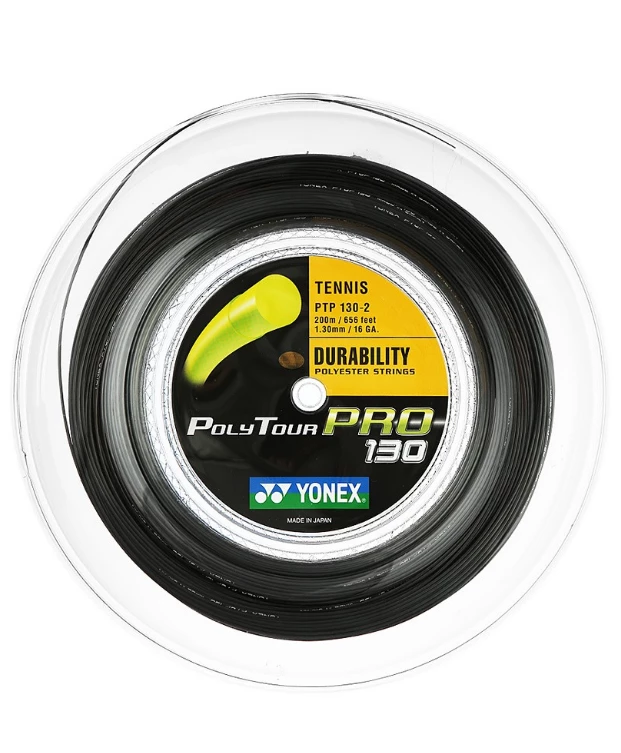 Yonex Poly Tour Pro 130 1.30/16G Reel Graphite 3 Yonex Poly Tour Pro 130 1.30/16G Reel Graphite