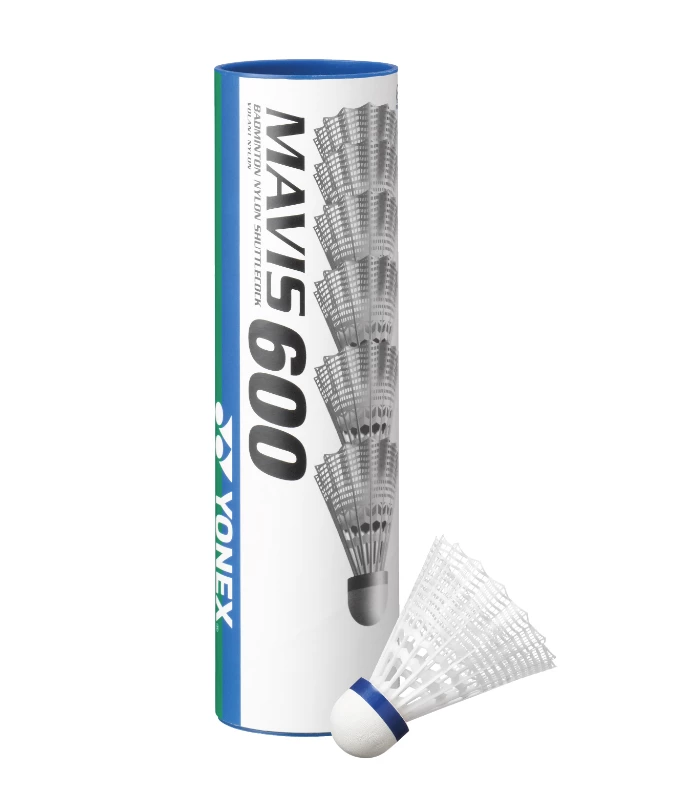 Yonex Mavis 600 Nylon Badminton (6) Shuttlecocks (Middle- Blue) 4 Yonex Mavis 600 Nylon Badminton (6) Shuttlecocks (Middle- Blue) - Image 2