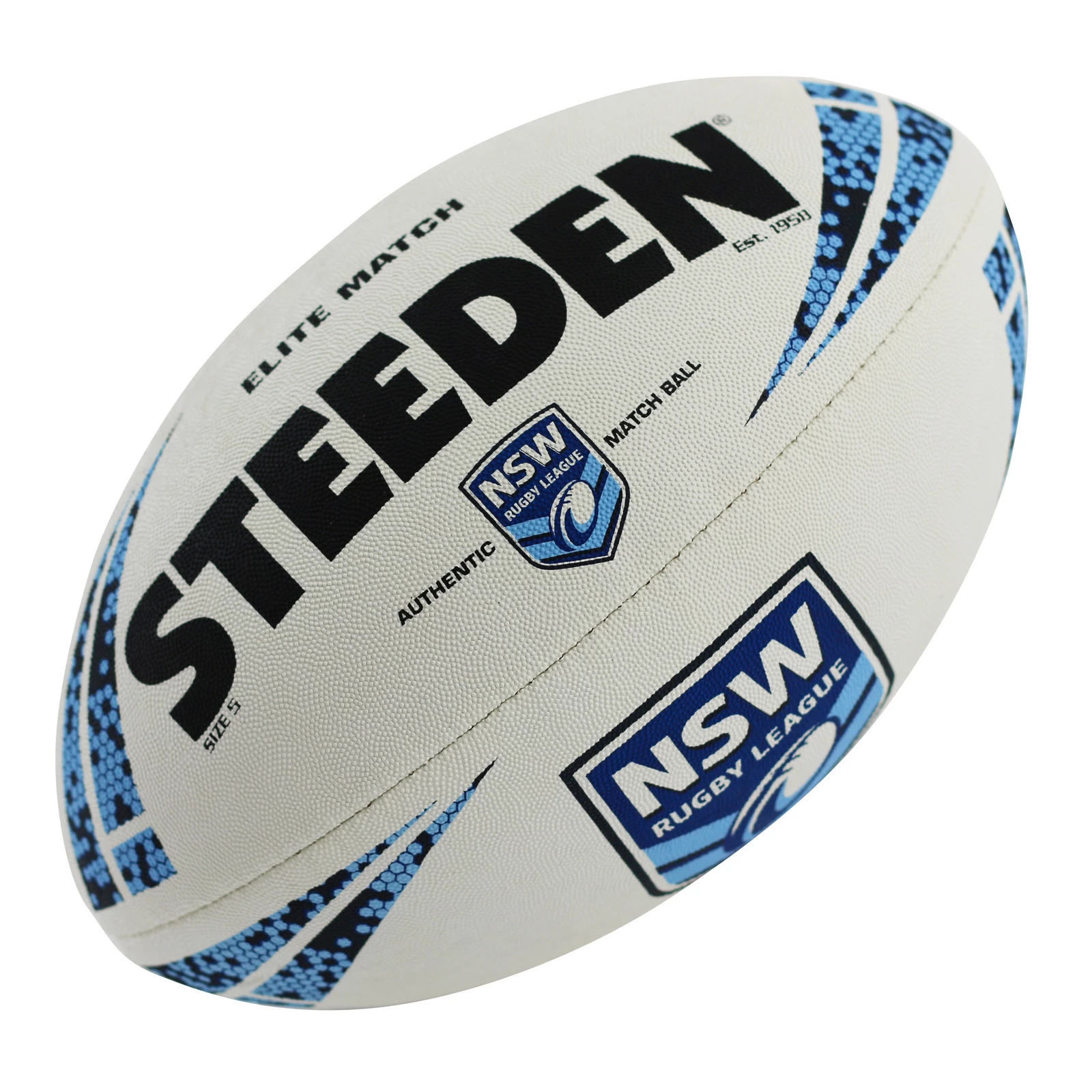 Steeden NSWRL Elite Match Ball - Size 5 3 Steeden NSWRL Elite Match Ball - Size 5