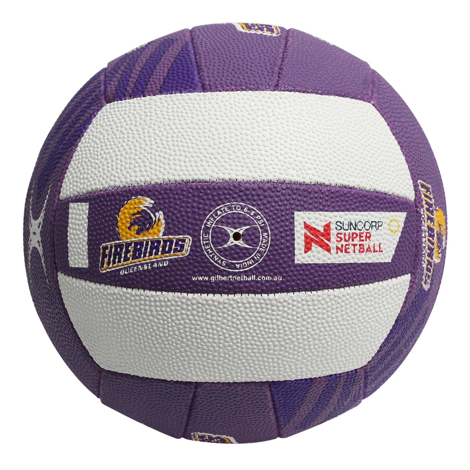 Gilbert Super Netball Supporter Firebirds Netball - Size 5 6 Gilbert Super Netball Supporter Firebirds Netball - Size 5 - Image 4