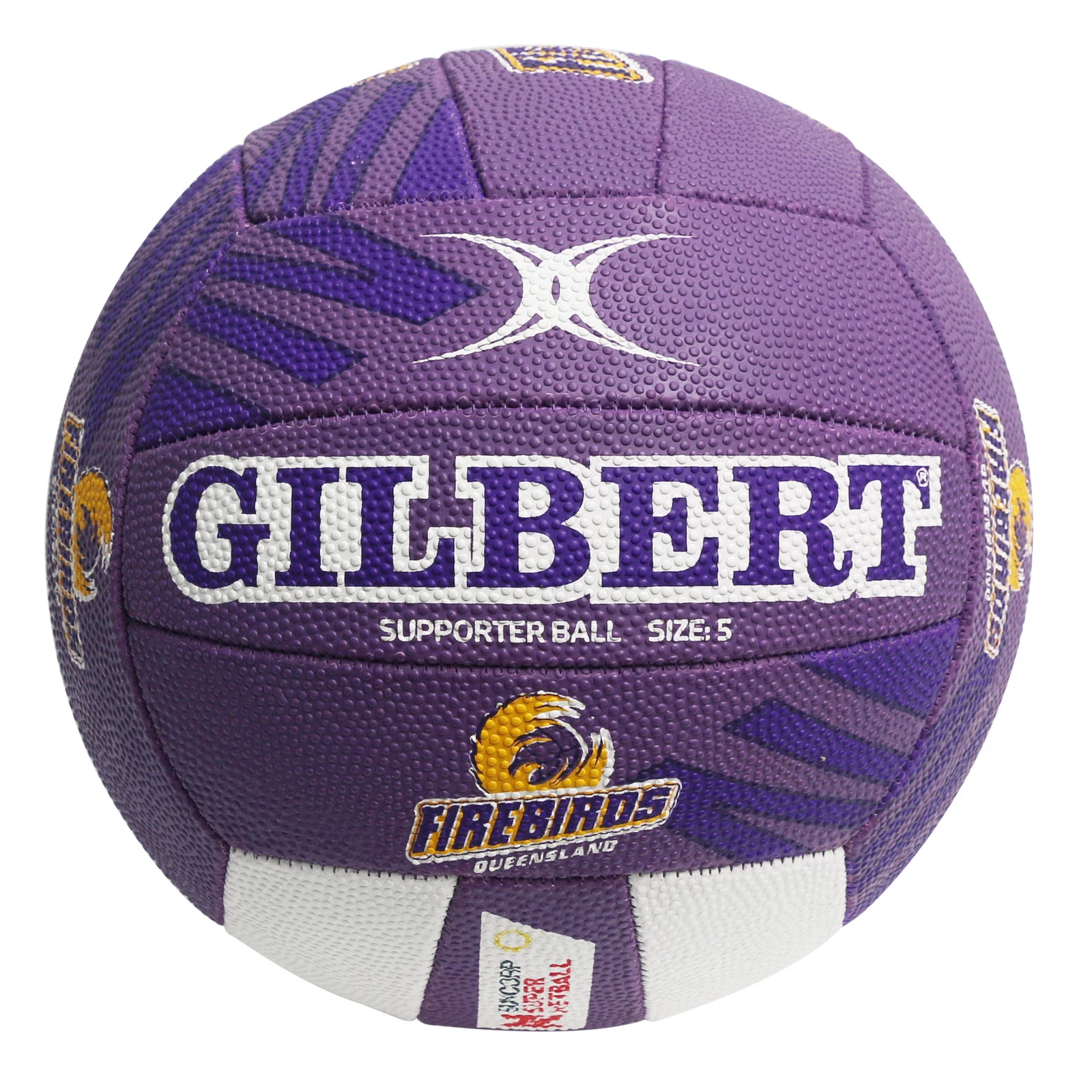 Gilbert Super Netball Supporter Firebirds Netball - Size 5 3 Gilbert Super Netball Supporter Firebirds Netball - Size 5