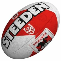 Steeden NRL Supporter Ball Dragons Size 5