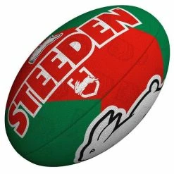 Steeden NRL Supporter Ball Rabbitohs 11 Inch Mini Football