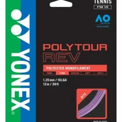 Head Yonex Poly Tour Rev 1.25 Purple 12m Set 5 Head Yonex Poly Tour Rev 1.25 Purple 12m Set -Steeden Shop 26900 PUR 1