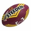 Steeden NRL Supporter Ball 11 Inch - Broncos 2023 -Steeden Shop 28641 BRO 11