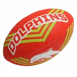 Steeden NRL Supporter Ball 11 Inch - Dolphins 2023 -Steeden Shop 28641 DOL 11 1