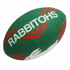 Steeden NRL Supporter Ball 11 Inch - Rabbitohs 2023 -Steeden Shop 28641 RAB 11 1