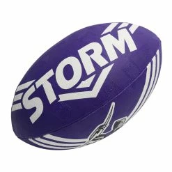 Steeden NRL Supporter Ball 11 Inch - Storm 2023 -Steeden Shop 28641 STO 11 1