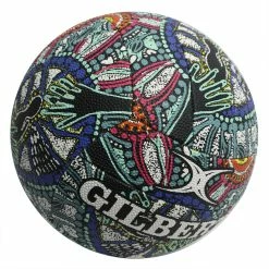 Gilbert First Nations Indigenous Netball - Size 5 -Steeden Shop 28735 5 2