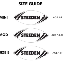 Steeden NRL Indigenous All Stars Supporter 2023 - Size 11" - Rugby League Ball -Steeden Shop 29003 11