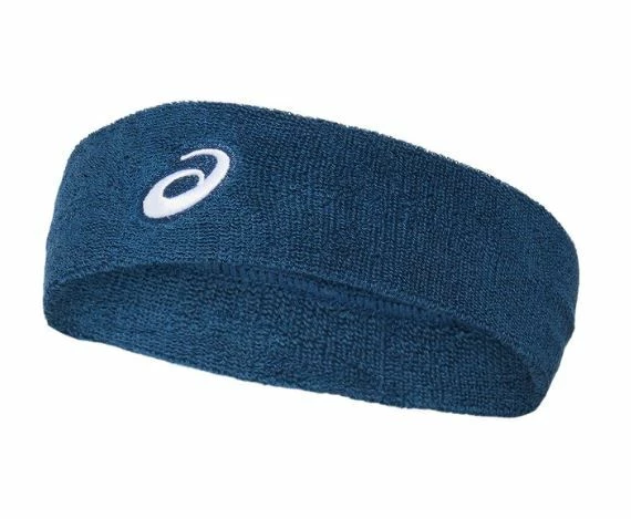 Asics Head Band - Light Indigo 3 Asics Head Band - Light Indigo