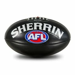 Sherrin 20cm Mini AFL Ball - Black