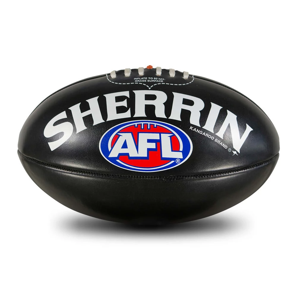 Sherrin 20cm Mini AFL Ball - Black 3 Sherrin 20cm Mini AFL Ball - Black
