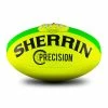 Sherrin Precision - Synthetic - Fluro Yellow Size 5 -Steeden Shop 4251KIKFLU