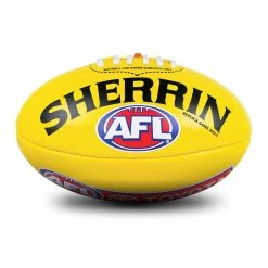 Sherrin AFL Replica PVC Ball - Yellow