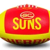Sherrin AFL Team Ball - Gold Coast Suns - Size 5