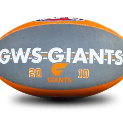 Sherrin AFL Team Ball - GWS Giants - Size 5 -Steeden Shop 4310 GWS 2