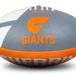 Sherrin AFL Team Ball - GWS Giants - Size 5