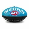Sherrin AFL Team Ball - Port Adelaide - Size 5 -Steeden Shop 4310 POR