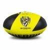 Sherrin AFL Team Ball - Richmond Tigers - Size 5 -Steeden Shop 4310 RIC
