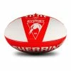 Sherrin AFL Team Ball - Sydney Swans - Size 5 -Steeden Shop 4310 SYD