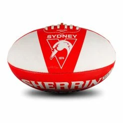 Sherrin AFL Team Ball - Sydney Swans - Size 5