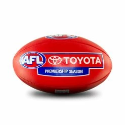 Sherrin AFL Replica Training Ball - Red - Size 3 -Steeden Shop 4431REPLICA 3