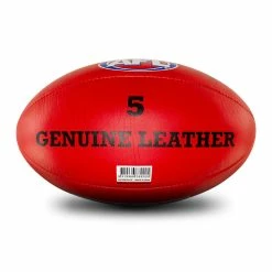 Sherrin AFL Replica Training Ball - Red - Size 5 5 Sherrin AFL Replica Training Ball - Red - Size 5 -Steeden Shop 4451REPLICA 1