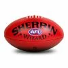 Sherrin Wizard Leather -Red - Size 5