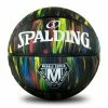 Spalding Marble Black Outdoor Basketball - Size 7 -Steeden Shop 5095BLACK7