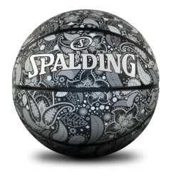 Spalding Paisley Outdoor Basketball Size 7 - Black/White