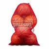 Spalding 7 Ball Mesh Bag -Red 2 Spalding 7 Ball Mesh Bag -Red -Steeden Shop 5967MESH