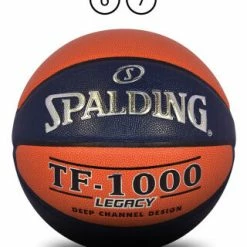 Spalding TF-1000 Legacy Basketball - Orange/Navy