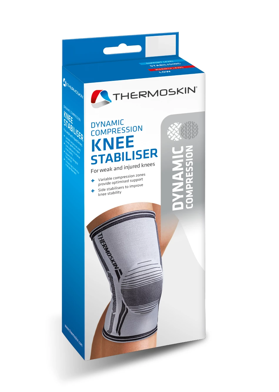 Thermoskin Dynamic Compression Knee Stabiliser 3 Thermoskin Dynamic Compression Knee Stabiliser