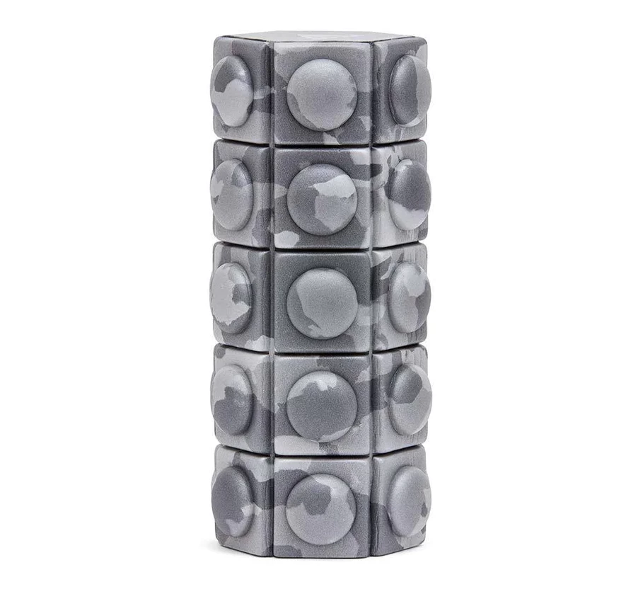 Adidas Mini Foam Roller - Grey Camo 4 Adidas Mini Foam Roller - Grey Camo - Image 2