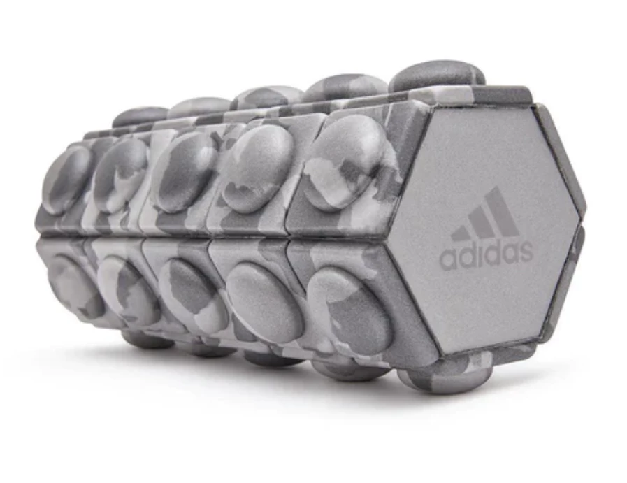 Adidas Mini Foam Roller - Grey Camo 3 Adidas Mini Foam Roller - Grey Camo