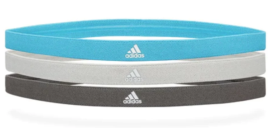 Adidas Sports Hair Bands (3 Pack) 6 Adidas Sports Hair Bands (3 Pack) - Image 4