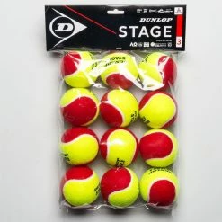 Dunlop Stage 3 Red Ball 12 Pack
