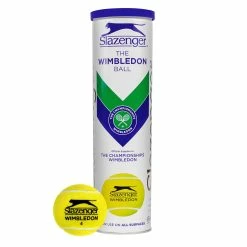 Slazenger Wimbledon 4 Ball 12 Can Case 7 Slazenger Wimbledon 4 Ball 12 Can Case -Steeden Shop DWSQ03000X12 2