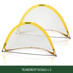 Summit Fastnet Football Australia 2 X Pop-Up Soccer Goals 2m X 1m