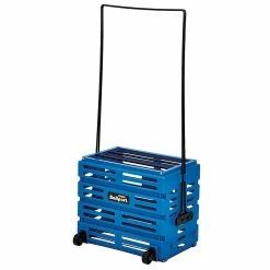 Tourna Ballport Deluxe With Wheels Blue - 80 Balls