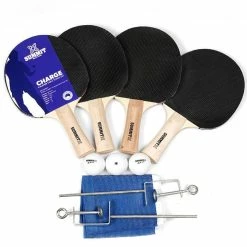 Summit Charge 4 Player Table Tennis Set