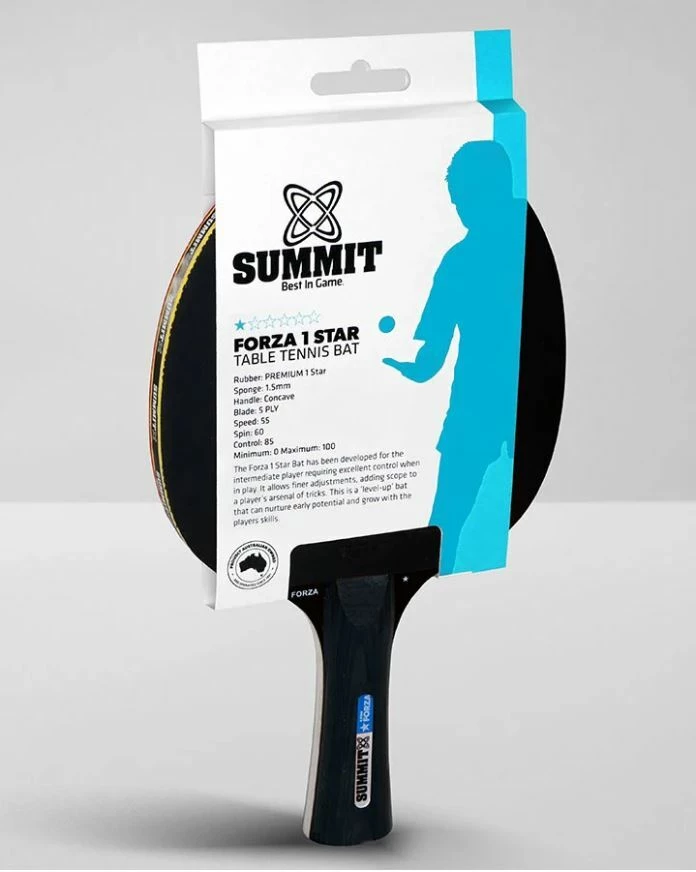 Summit Forza 1 Star Table Tennis Bat 3 Summit Forza 1 Star Table Tennis Bat