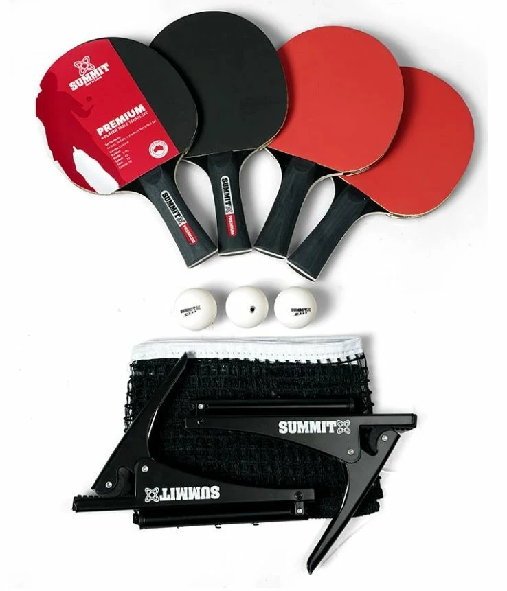 Summit Premium 4 Player Table Tennis Set 3 Summit Premium 4 Player Table Tennis Set
