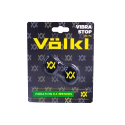 Volkl Vibrastop Black/Yellow 2 Pack