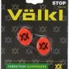 Volkl Vibrastop Lava/Black 2 Pack -Steeden Shop TAVVLBK2P