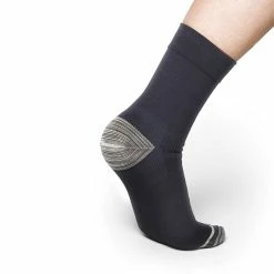 Thermoskin Walk-On Plantar FXT Compression Crew Socks Black 5 Thermoskin Walk-On Plantar FXT Compression Crew Socks Black -Steeden Shop TSCS01XS 1