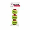 Tecnifibre Red (Stage 3) 3 Ball Poly Bag 1 Tecnifibre Red (Stage 3) 3 Ball Poly Bag -Steeden Shop TZTBR