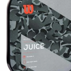 Wilson Juice Camo Pickleball Paddle- Grey Camo -Steeden Shop WR098111U2 3